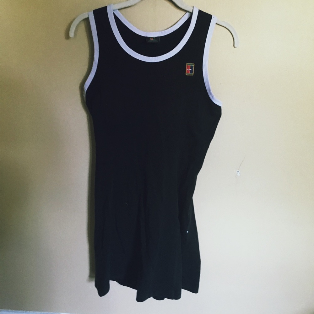 Sporty black Nike mini dress